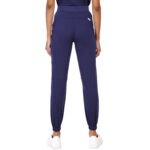 Women Scrub Bottoms Navy Blue Slim Fit 6 Pockets in Cotton