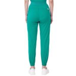 Women Scrub Bottoms Surgical Green Slim Fit 6 Pockets in Cotton